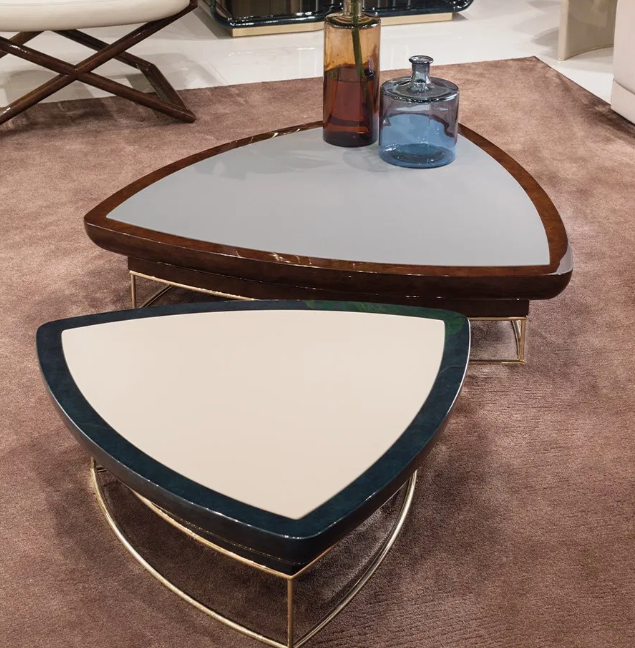 Modern Marble Coffee Table Set – Multi-Size Living Room Center, Tea & End Tables