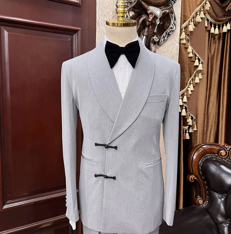 Men's Semi-Formal Dress Outfit – Elegant Evening Reception & Dinner Party Attire