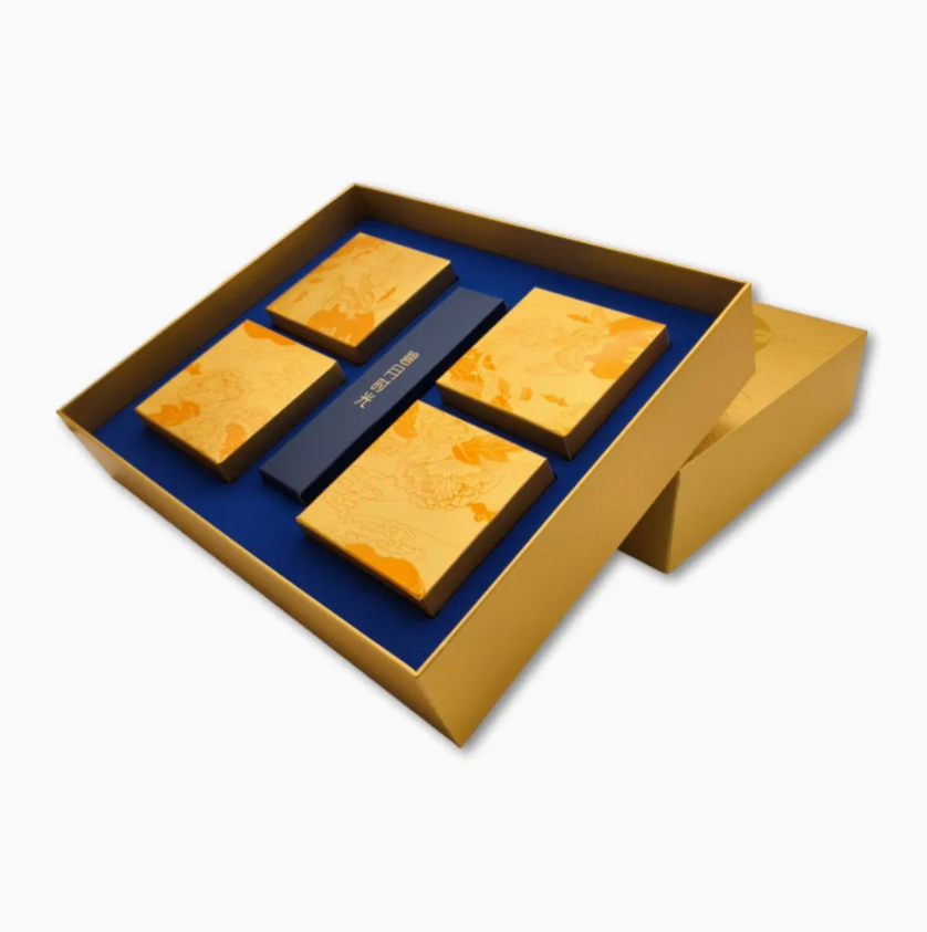 Decorative Rigid Gift Packaging Box with Window Lid and Base