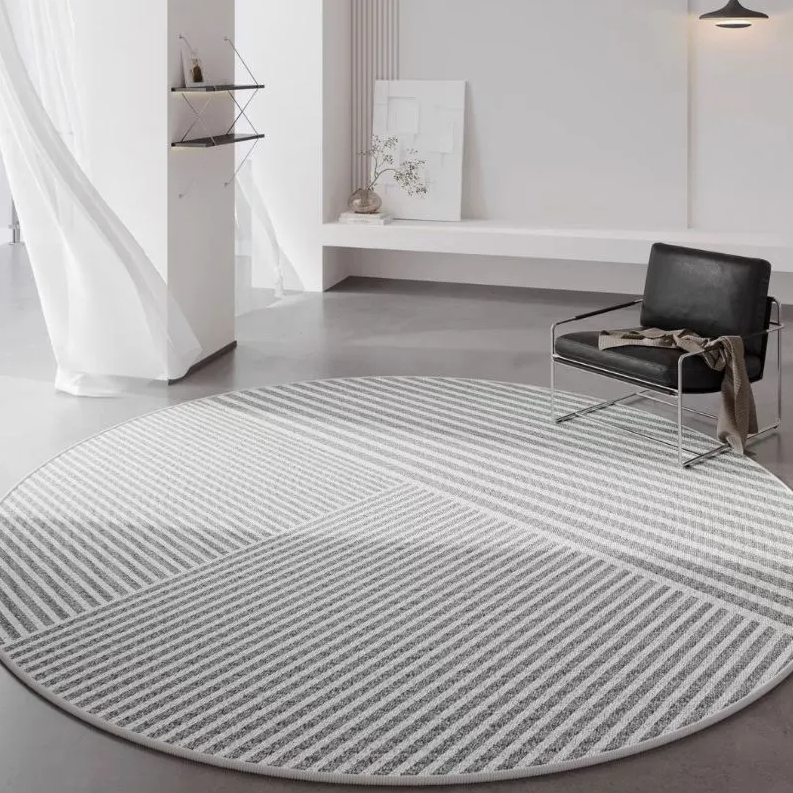 Eco-Friendly Formaldehyde-Free Round Rug – Safe & Stylish Home Floor Mat